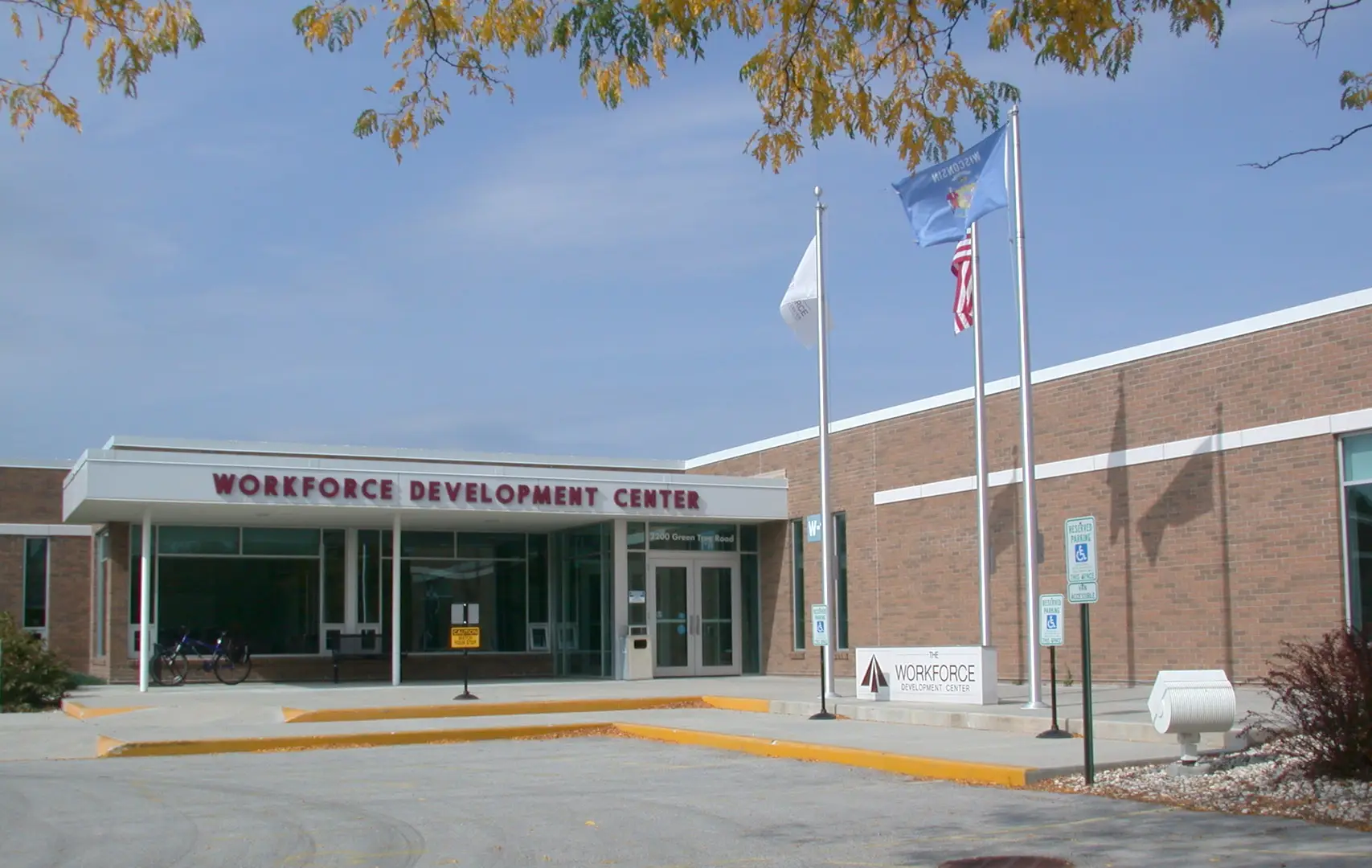 front of Equus Workforce Development Center building