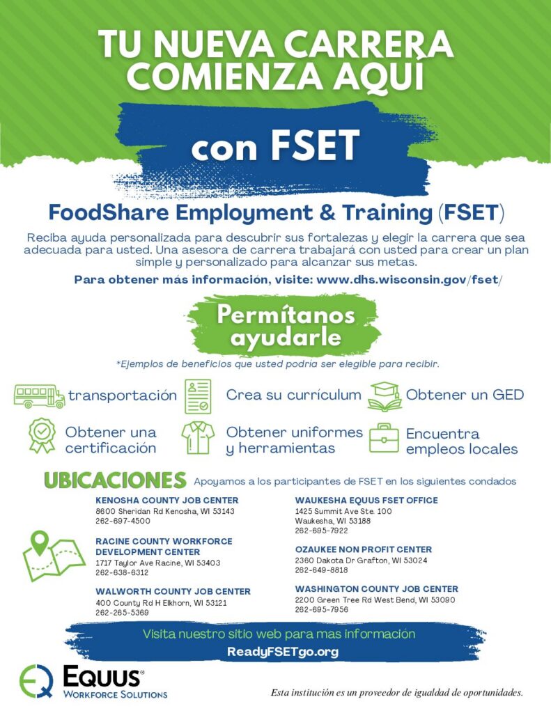 Equus 2026 FSET Flyer – Spanish
